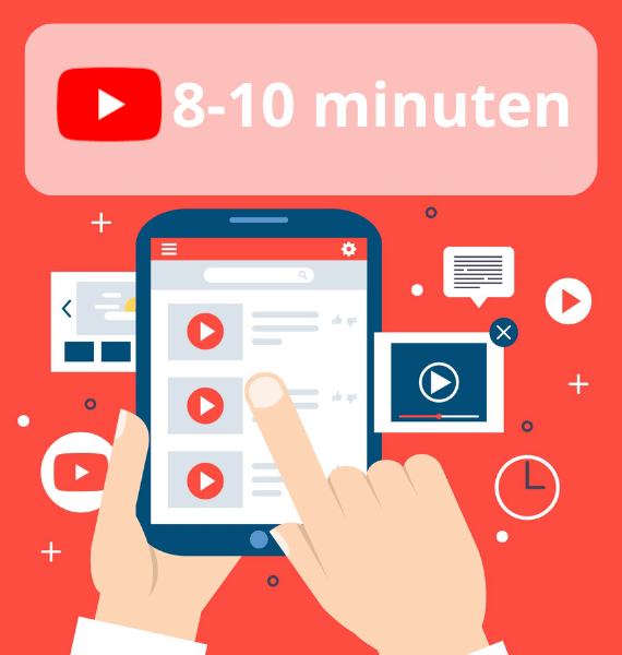 8-10 Minuten Videos - 10 Stuks (No Thumbs)